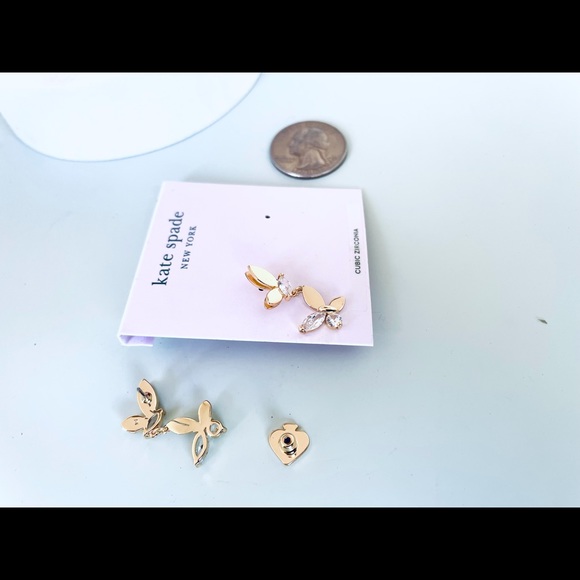 Kate Spade social butterfly drop earrings firm price - Picture 3 of 6